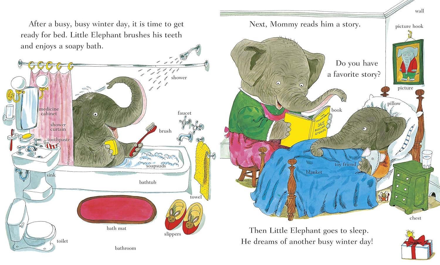 Richard Scarry's Busy Busy Winter - Board Book - Image 4