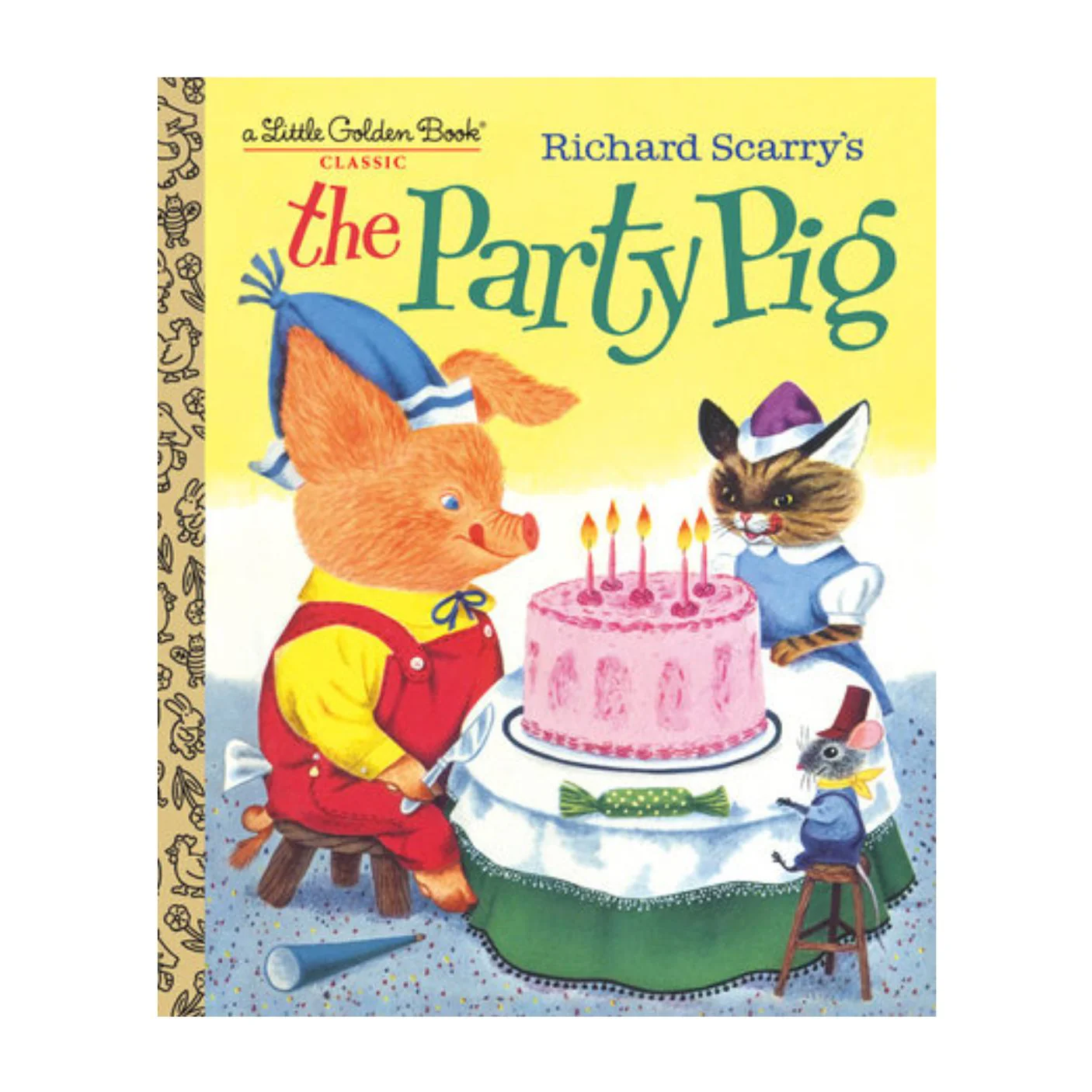 Richard Scarry's The Party Pig - Little Golden Book