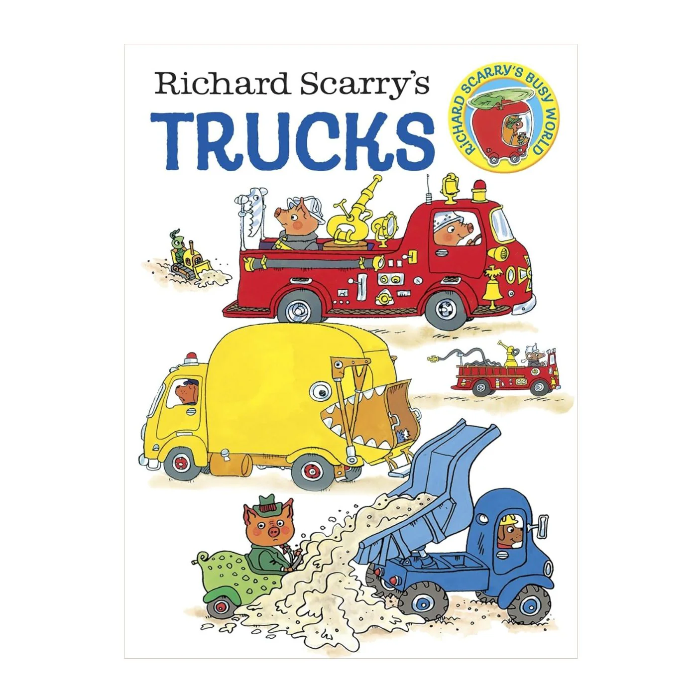 Richard Scarry's Trucks - Board Book