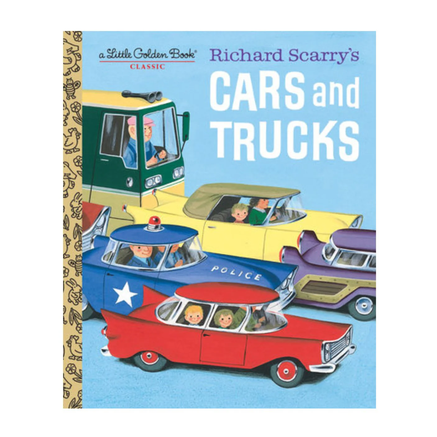 Richard Scarry's Cars and Trucks - Little Golden Book