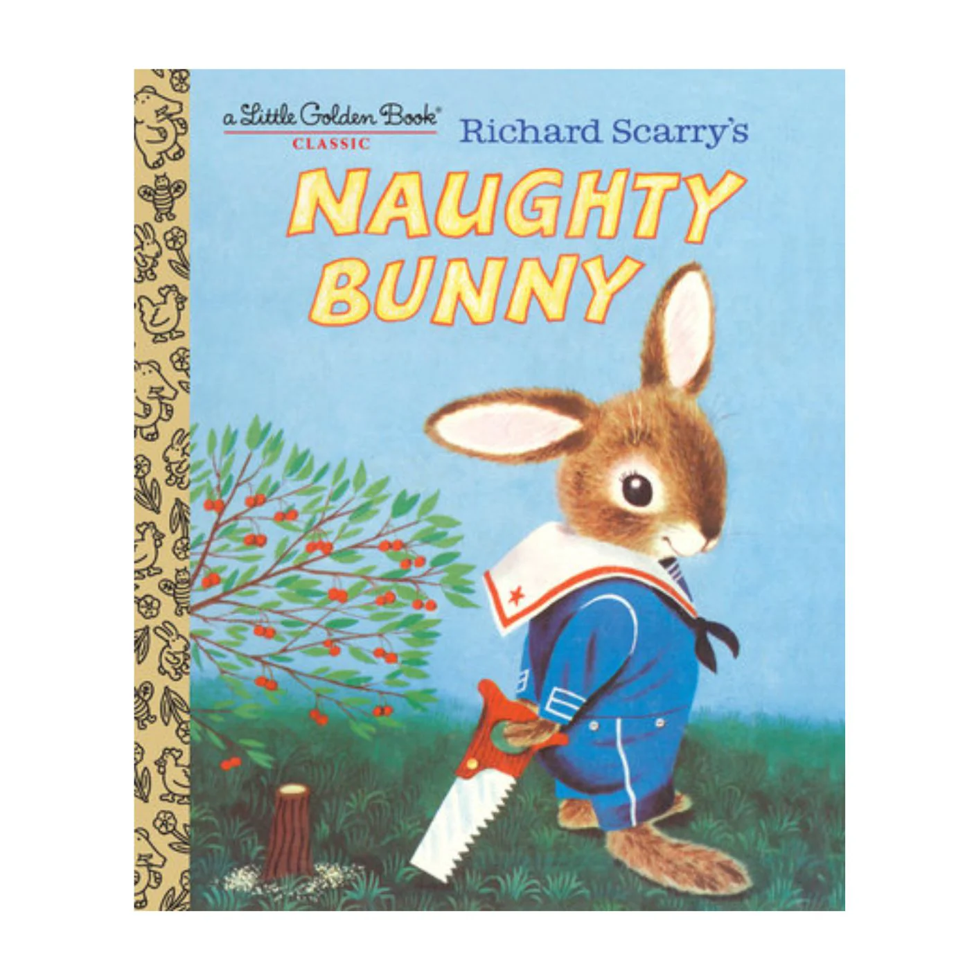 Richard Scarry's Naughty Bunny - Little Golden Book