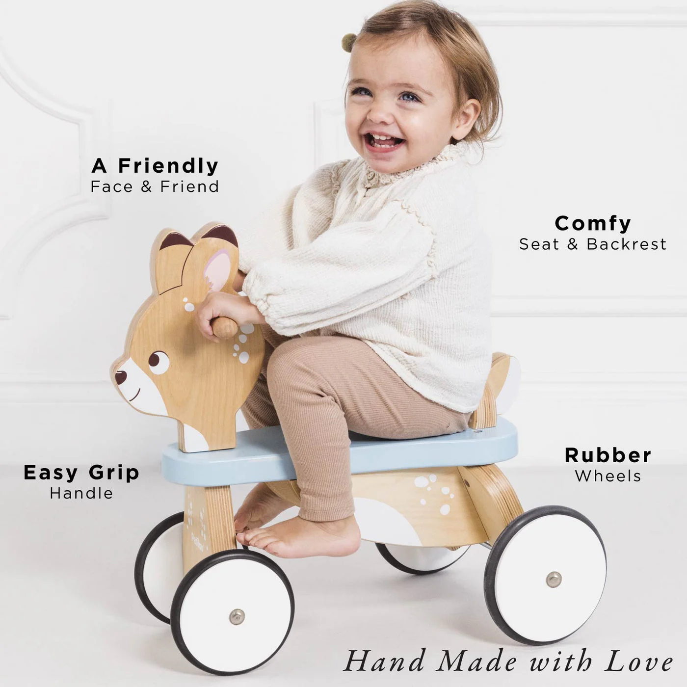Ride on Deer by Le Toy Van - Image 2