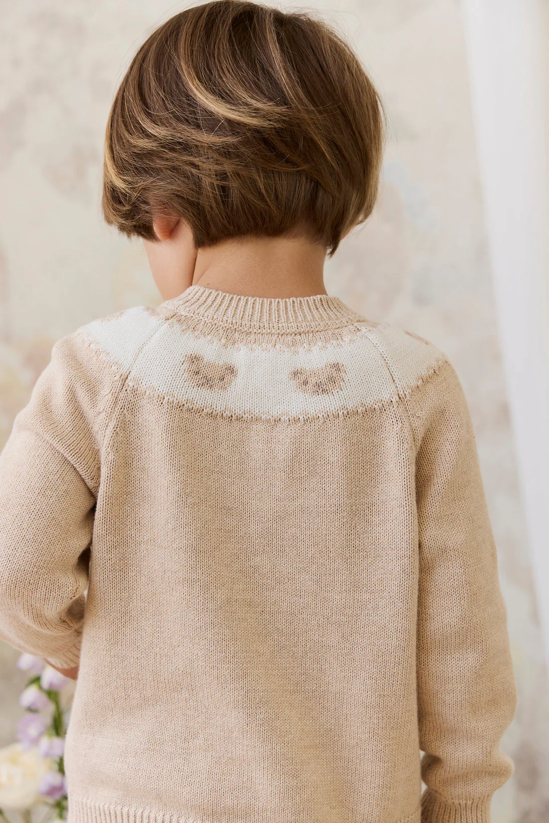 Riley Cardigan - Wheaten Marle by Jamie Kay - FINAL SALE - Image 5