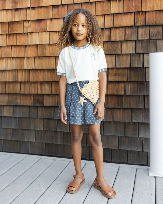 Ringer Tee - Anchor Bow by Rylee + Cru - Image 10