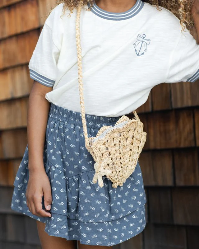 Ringer Tee - Anchor Bow by Rylee + Cru - Image 14