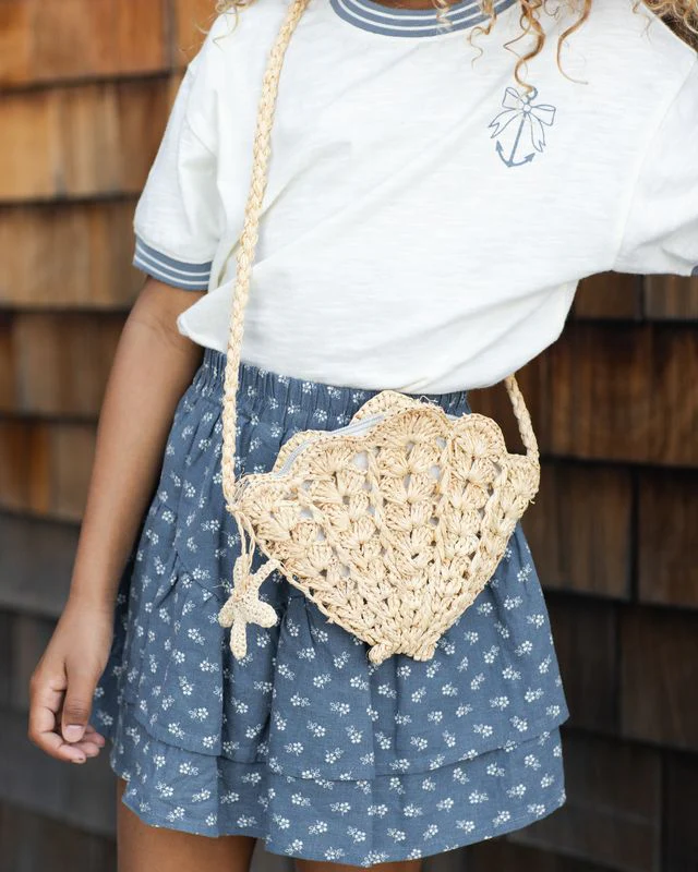 Ringer Tee - Anchor Bow by Rylee + Cru - Image 15