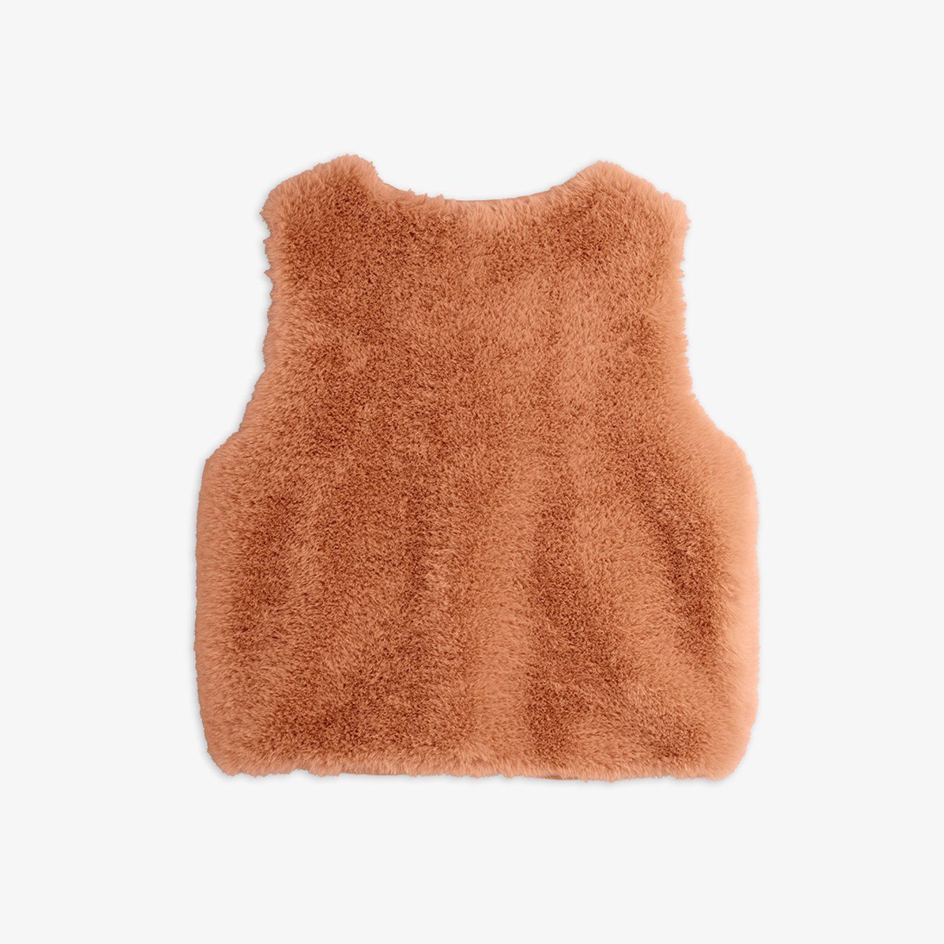 Ritzratz Patch Faux Fur Vest by Mini Rodini - FINAL SALE - Image 5