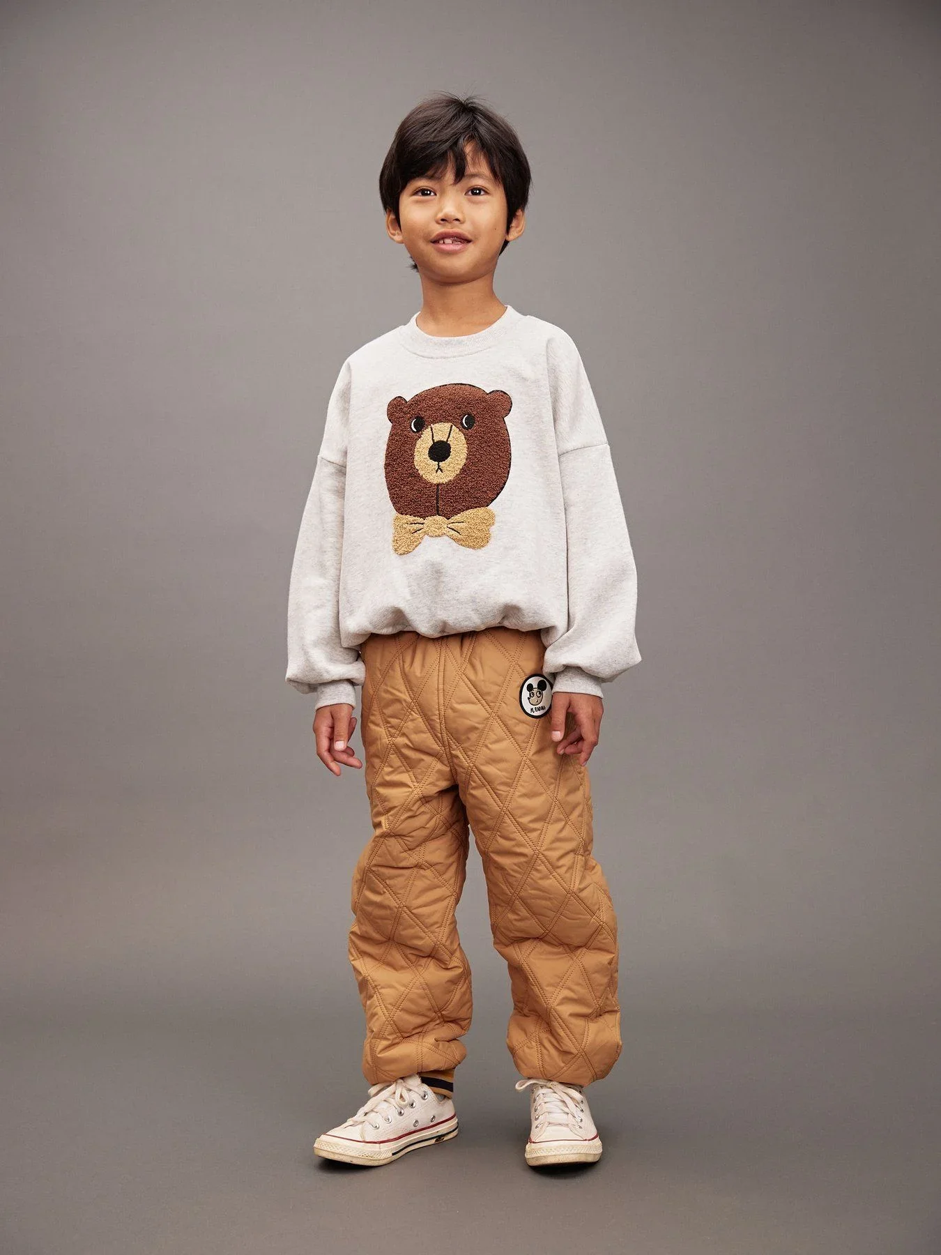 Ritzratz Patch Quilted Outerwear Trousers by Mini Rodini - FINAL SALE - Image 2