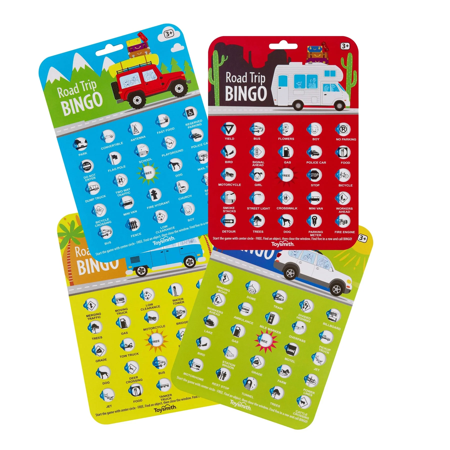 Road Trip Bingo Travel Game (1 Unit Assorted) by Toysmith - Image 3