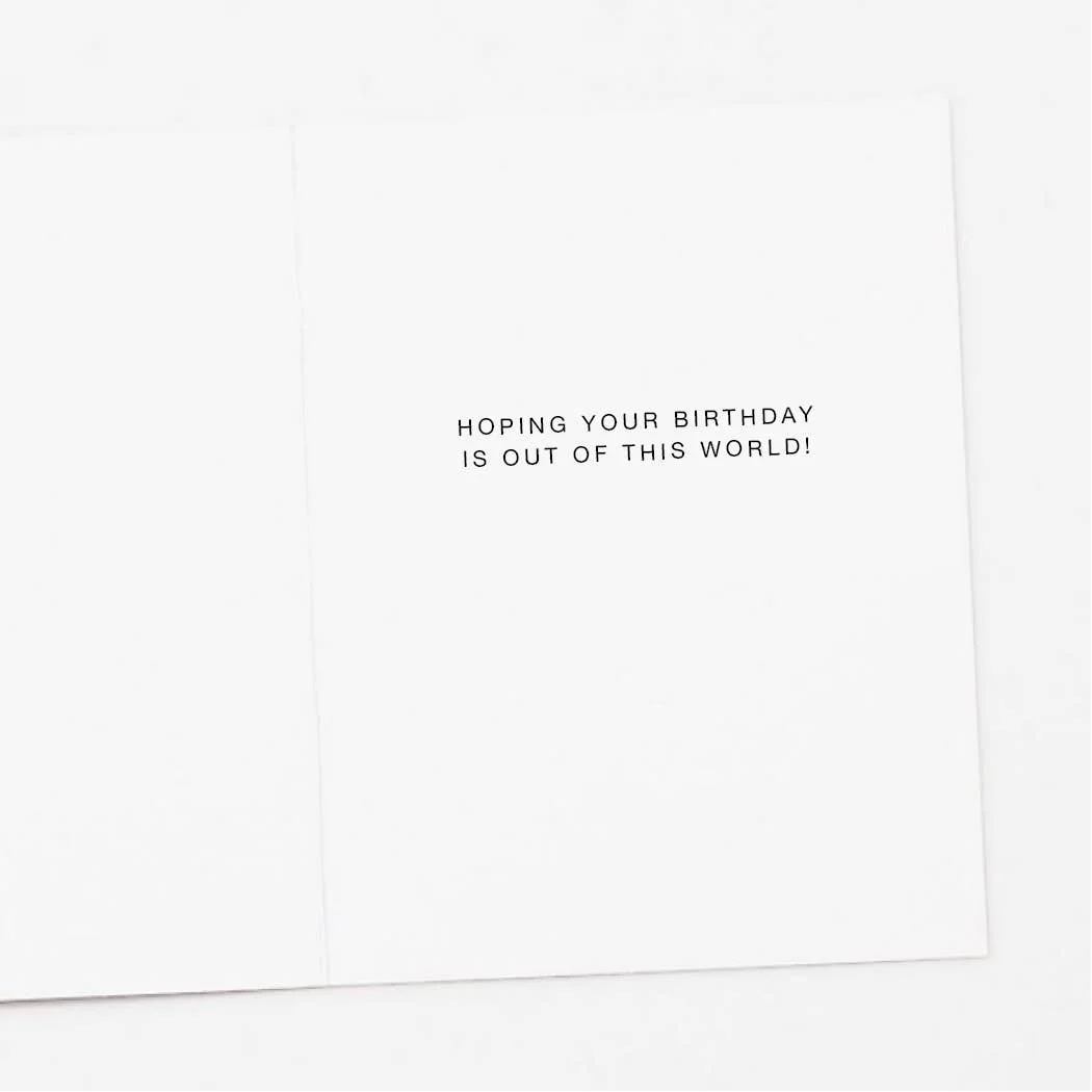 Rocket Birthday Card by Apartment 2 Cards - Image 2