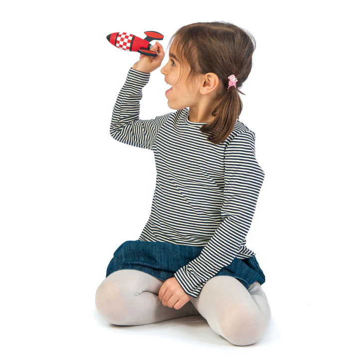 Rocket Construction Wooden Toy by Tender Leaf Toys - Image 6