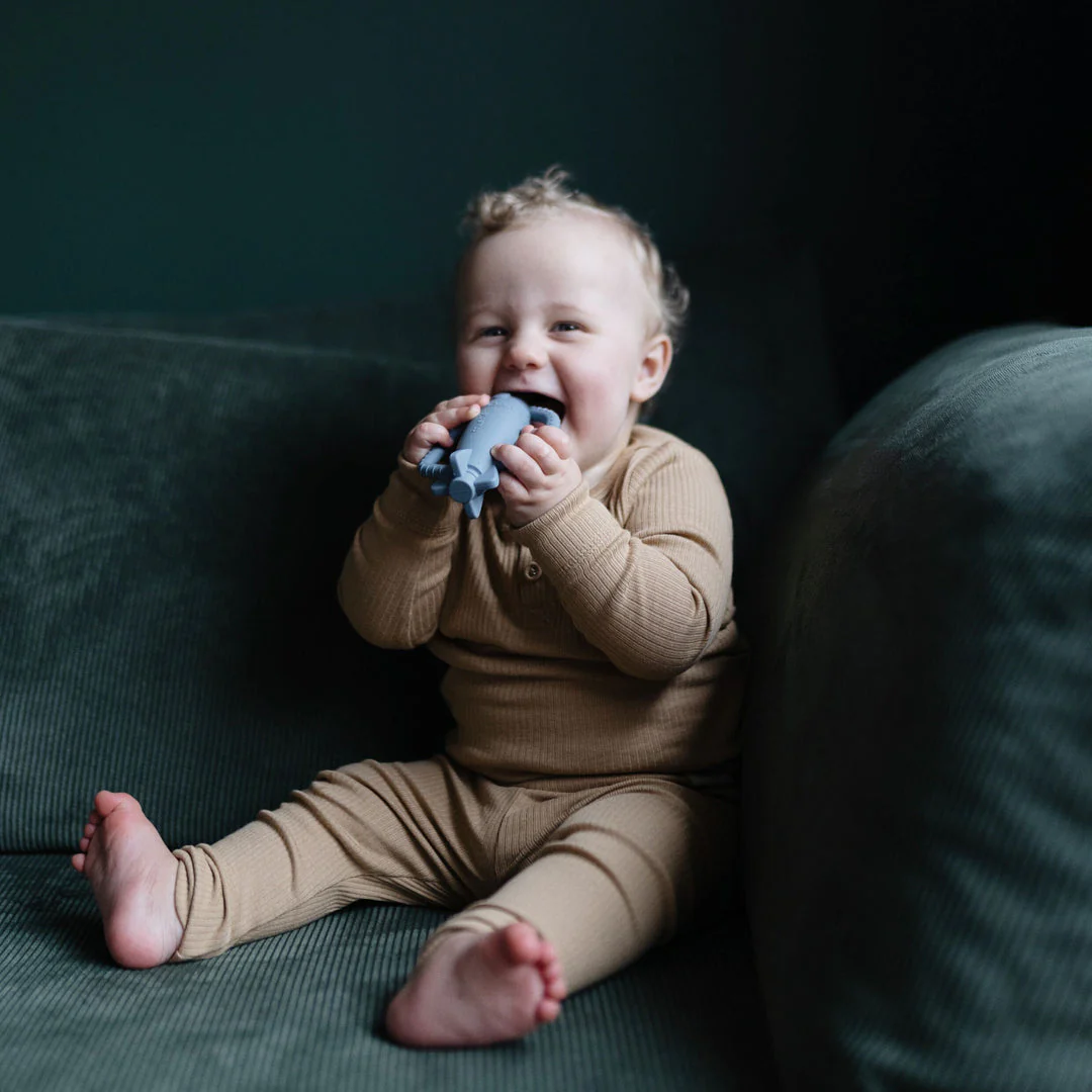 Rocket Rattle Teether by Mushie & Co - Image 5