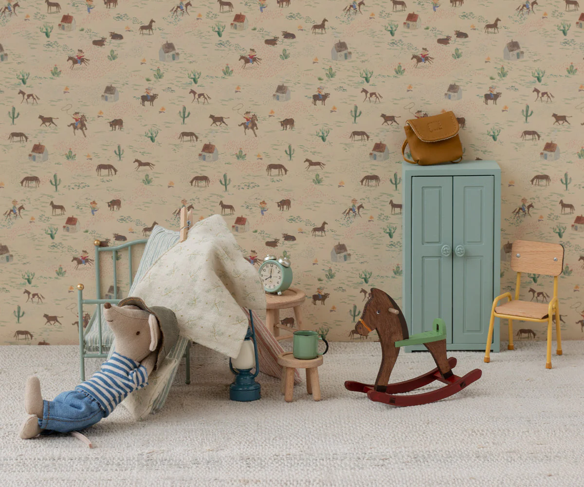 Rocking Horse, Mouse - Dark Brown by Maileg - Image 2