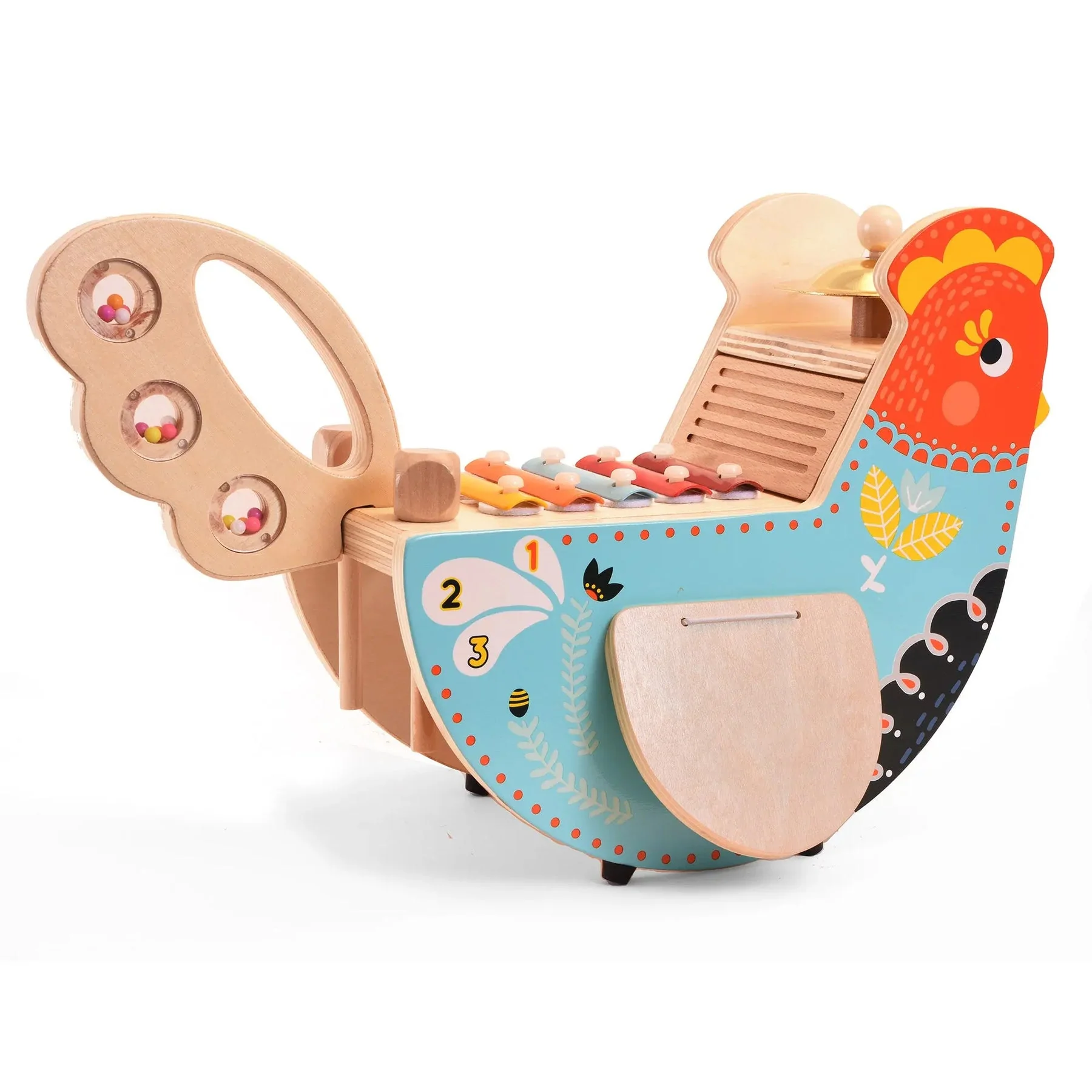 Rocking Musical Chicken by Manhattan Toy - Image 6