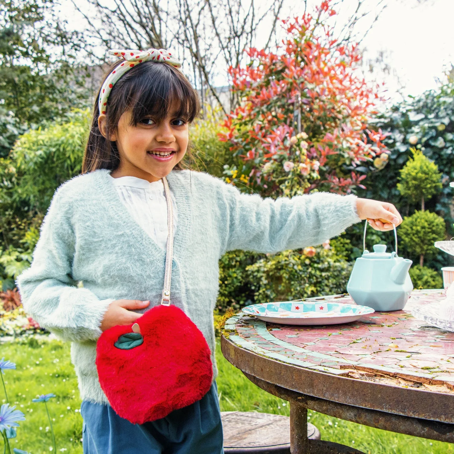 Rosy Apple Bag by Rockahula Kids - Image 3