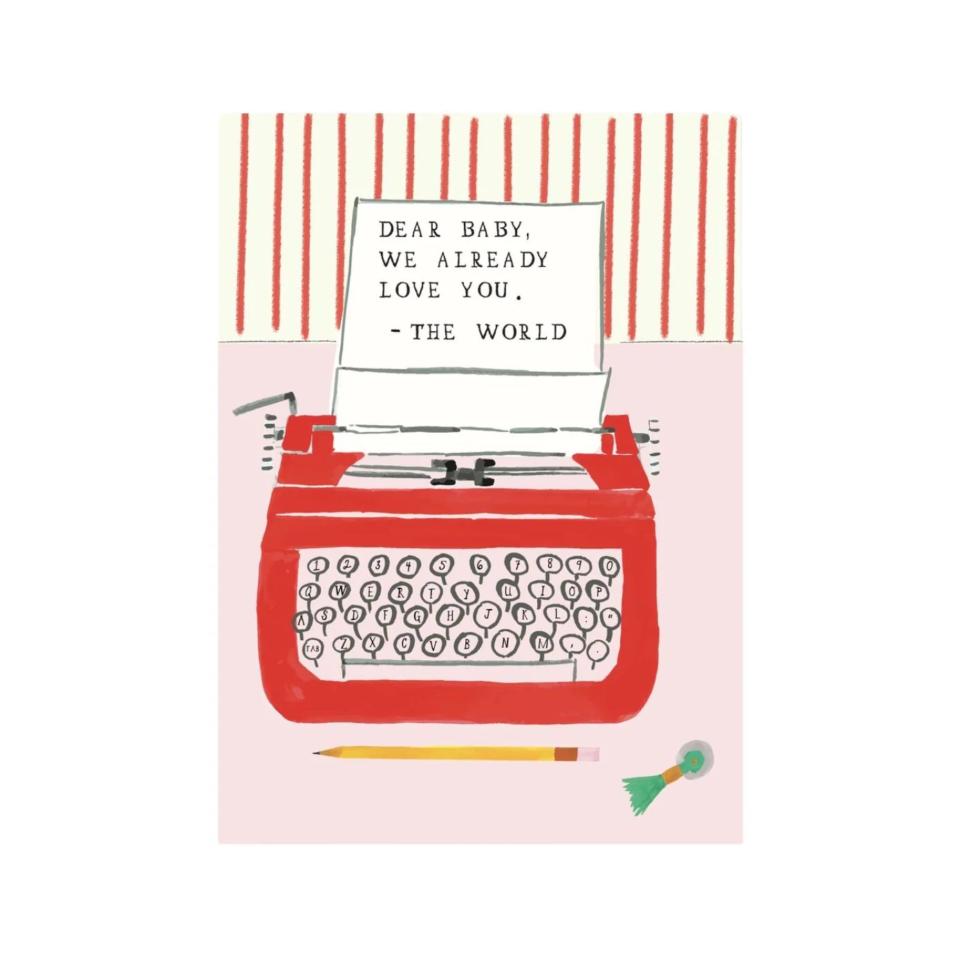 Royal Baby Card by Mr. Boddington's Studio