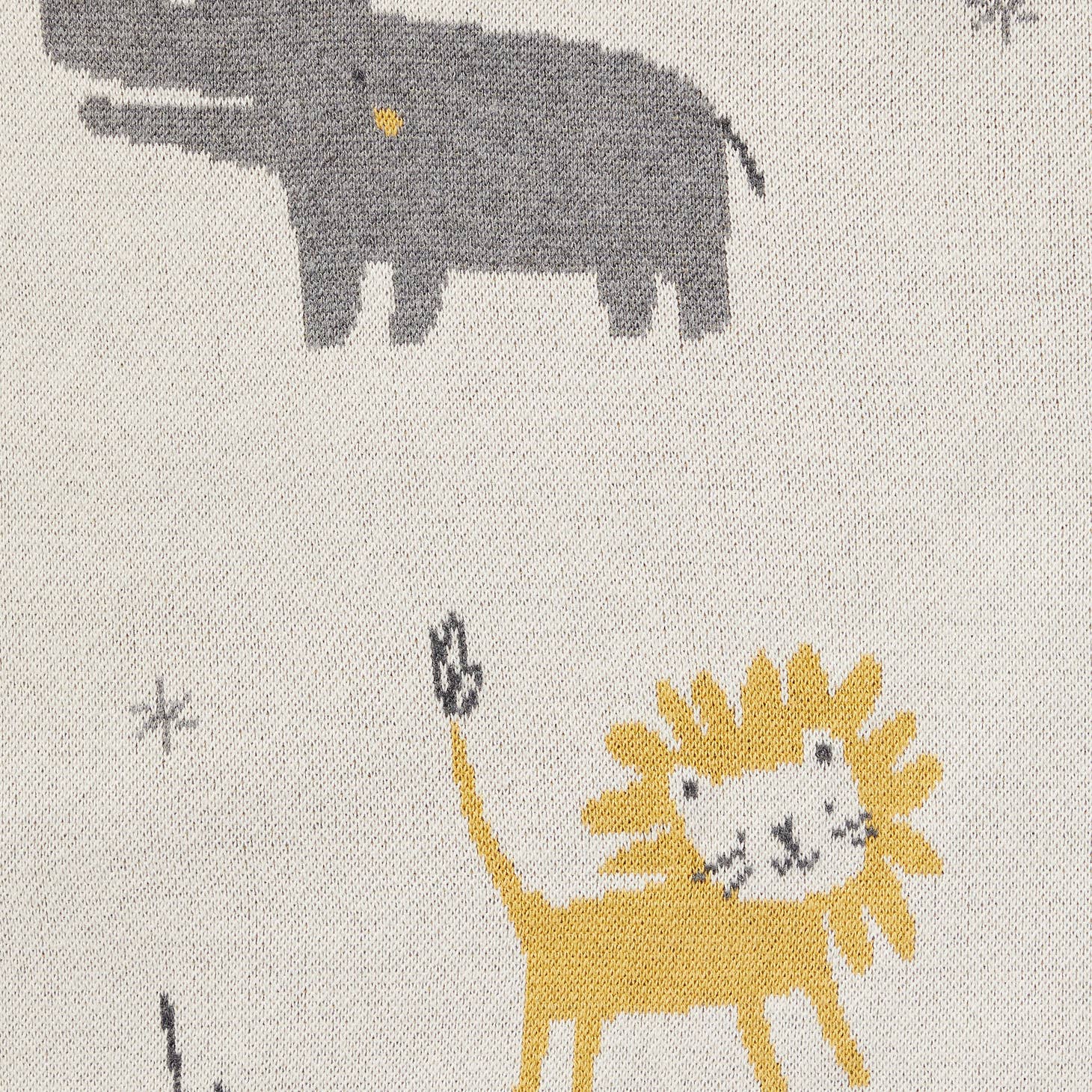 Safari Knit Baby Blanket by Pyar - Image 3