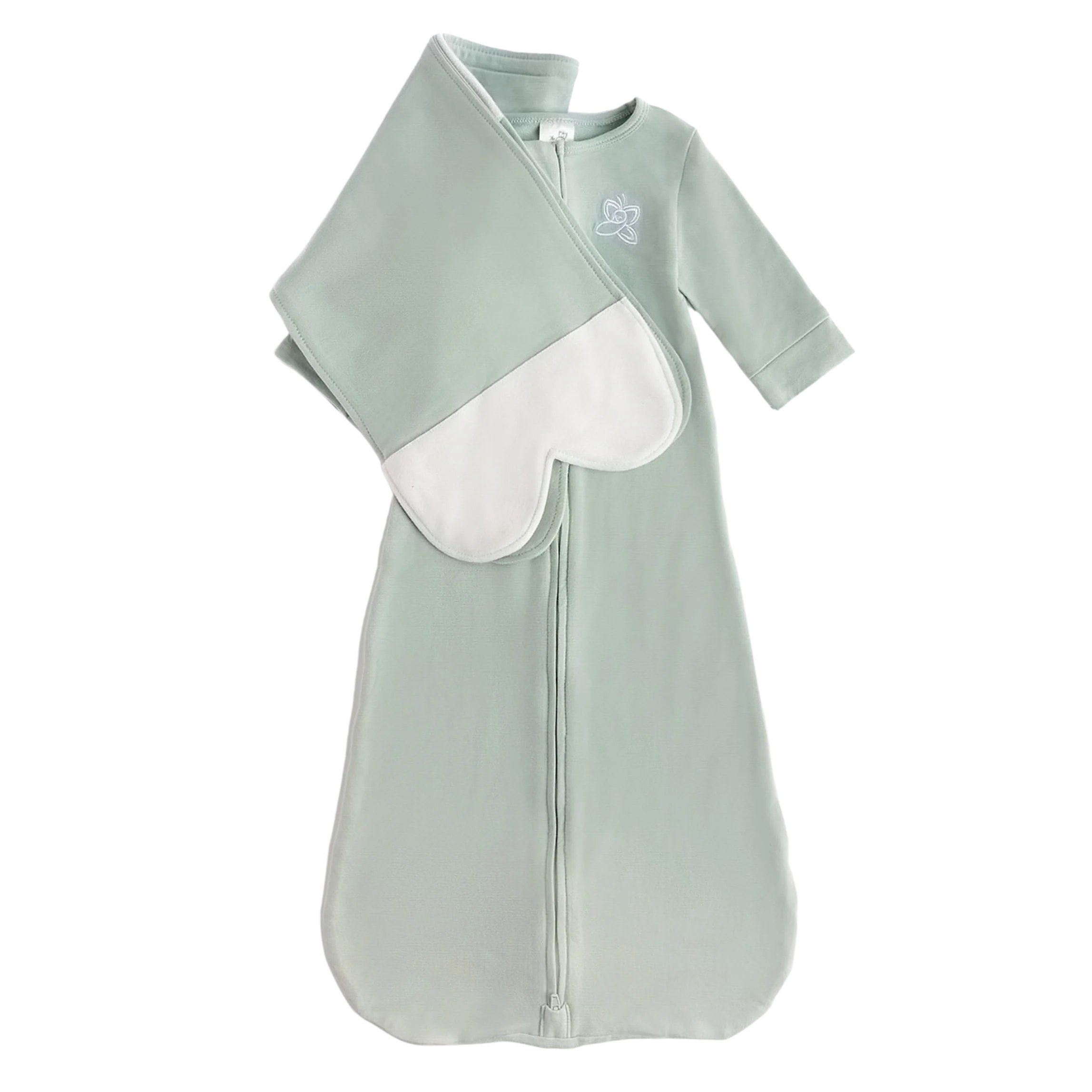 Sage Green Swaddle - Medium/Large (12-17 Lbs) by The Butterfly Swaddle