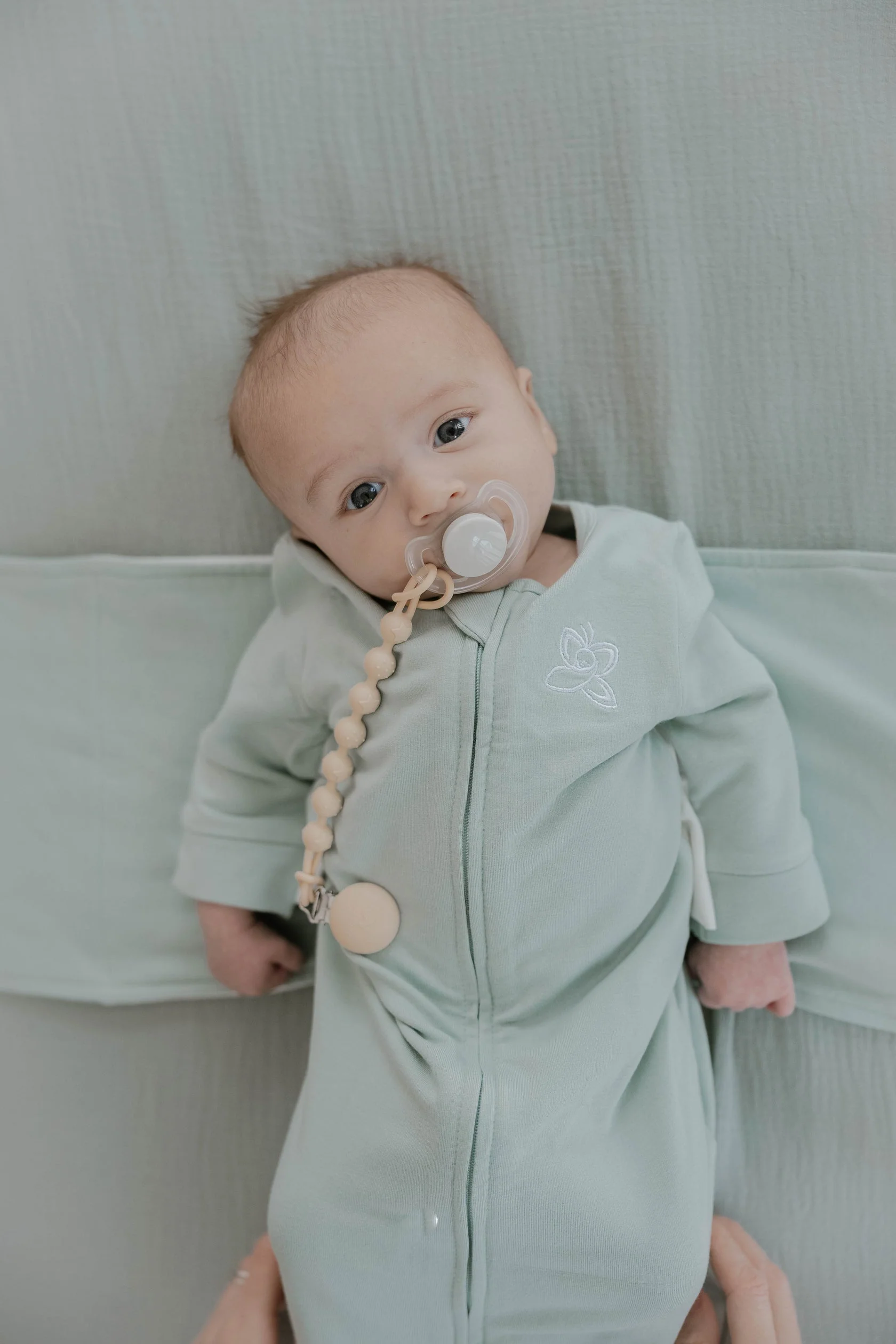 Sage Green Swaddle - Medium/Large (12-17 Lbs) by The Butterfly Swaddle - Image 4