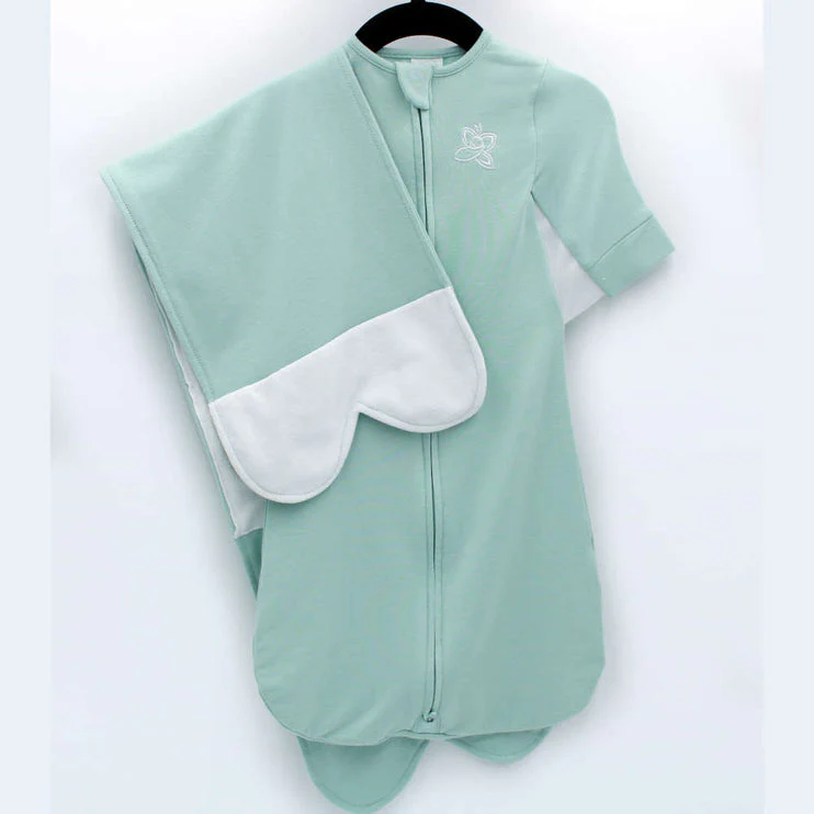 Sage Green Swaddle - Small (0-3 M; 7-12 Lbs) by The Butterfly Swaddle - Image 2