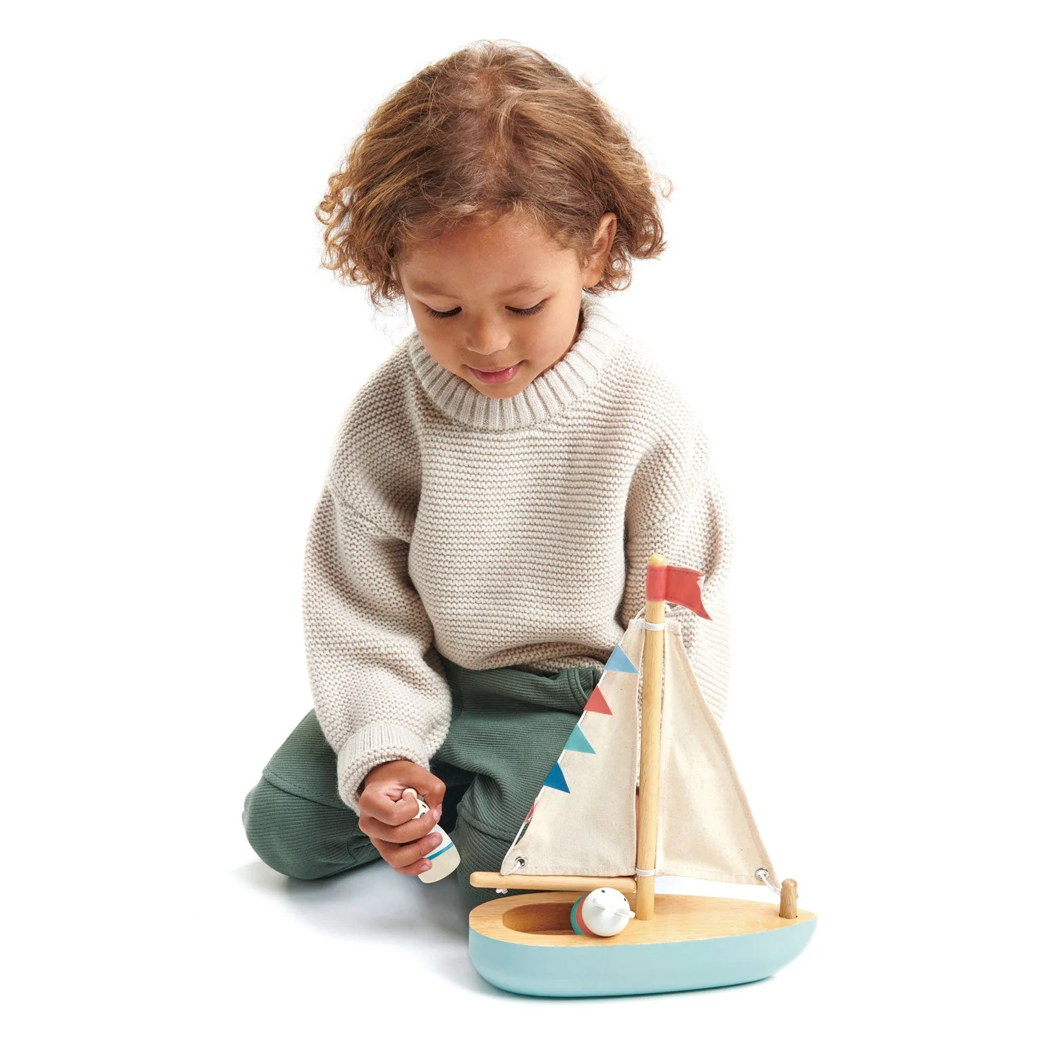 Sailaway Boat by Tender Leaf Toys - Image 7