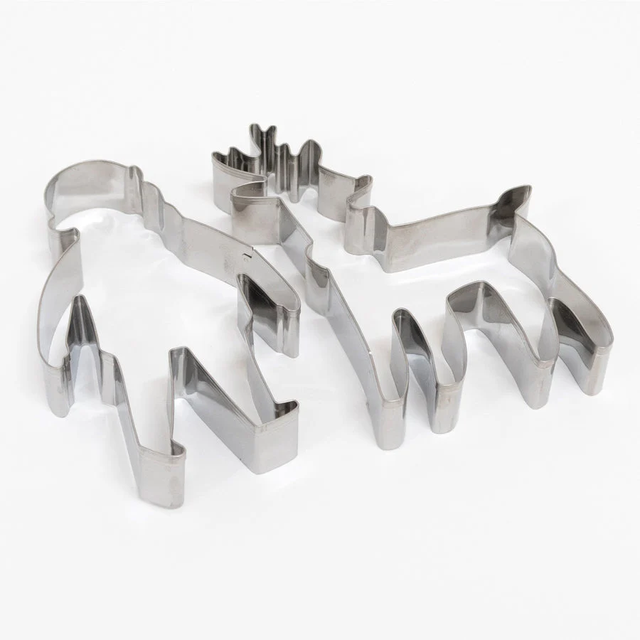 Santa & Reindeer Cookie Cutters by Meri Meri - FINAL SALE - Image 2