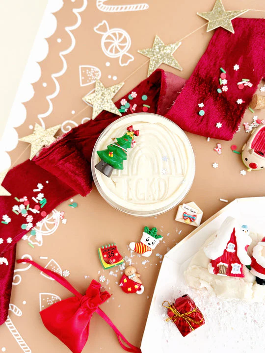 Santa's Cottage Sensory Dough Play Kit by Earth Grown KidDoughs - Image 3