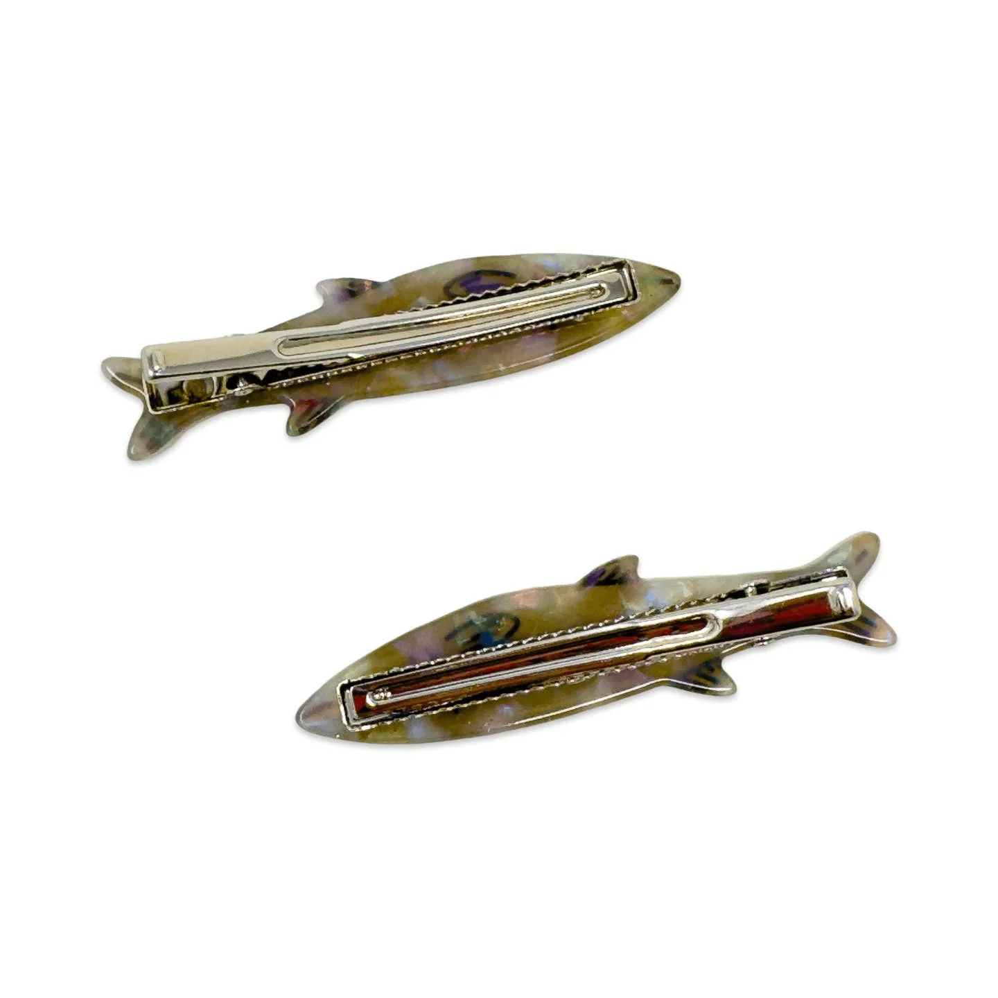 Sardine Alligator Hair Clip Set by Jenny Lemons - Image 3