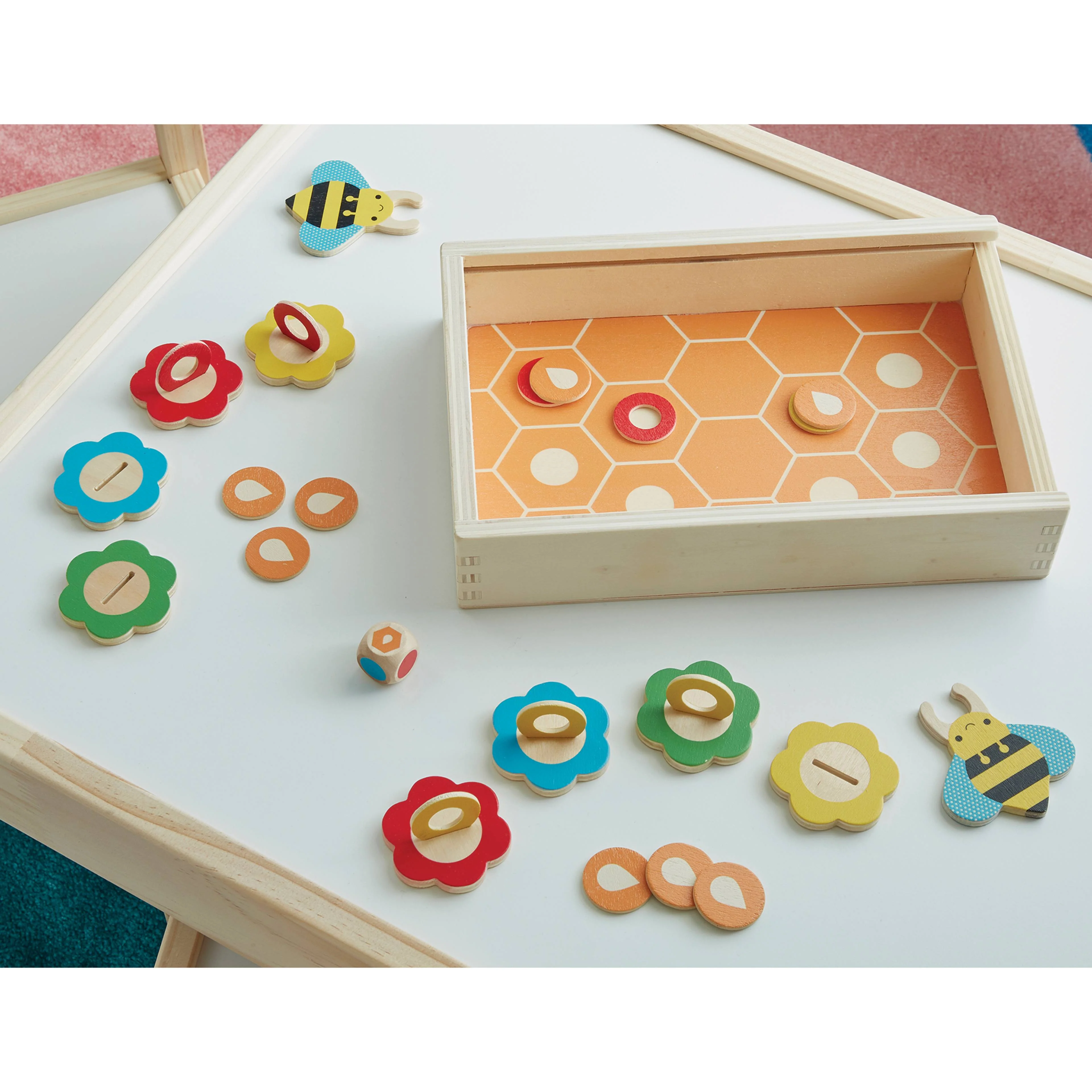 Save The Bees Wooden Game by Petit Collage - Image 3