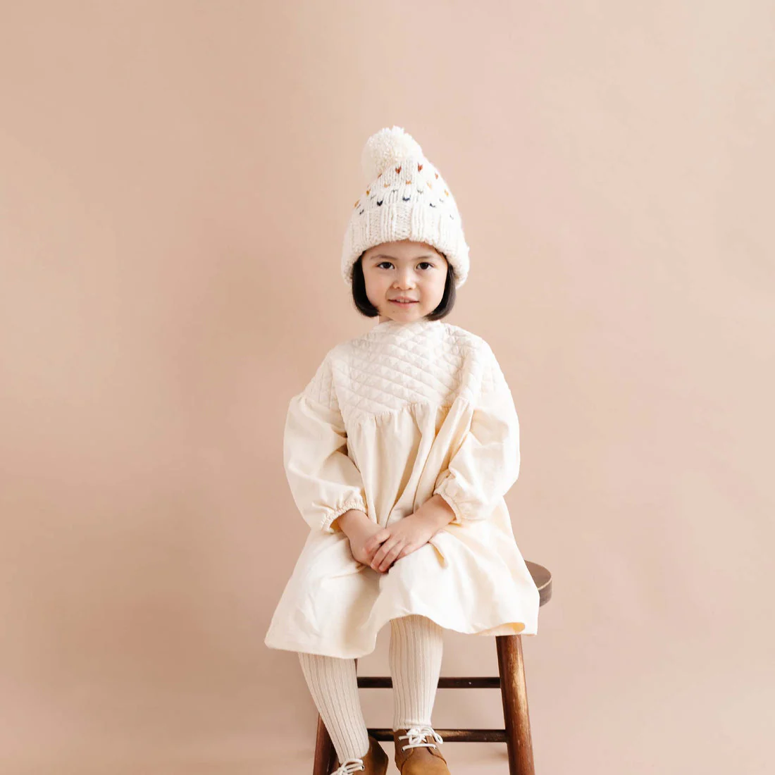 Sawyer Hand Knit Hat - Retro by The Blueberry Hill - Image 3