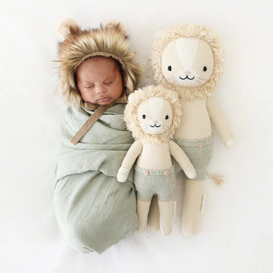 Sawyer the Lion by Cuddle + Kind - Image 3