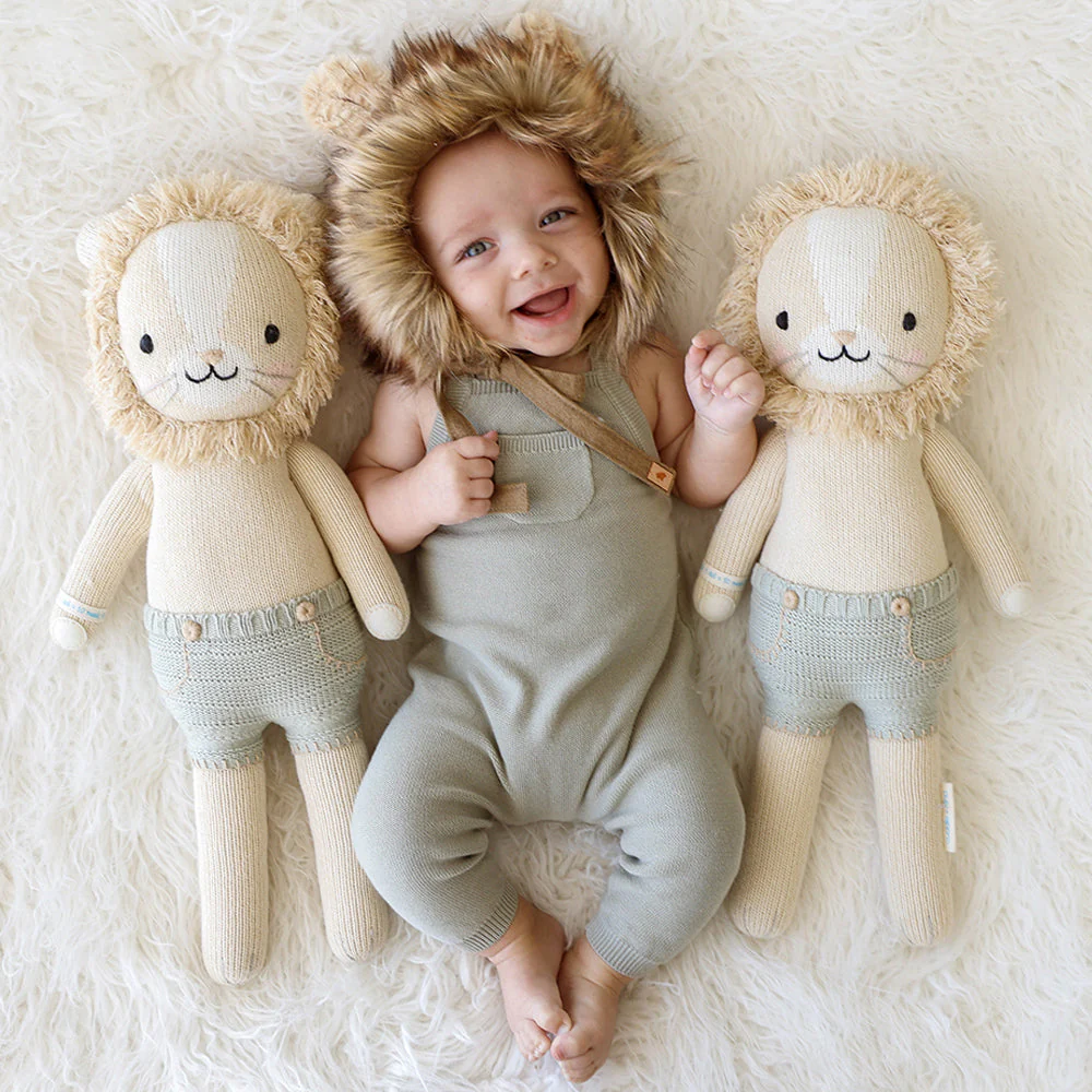 Sawyer the Lion by Cuddle + Kind - Image 9