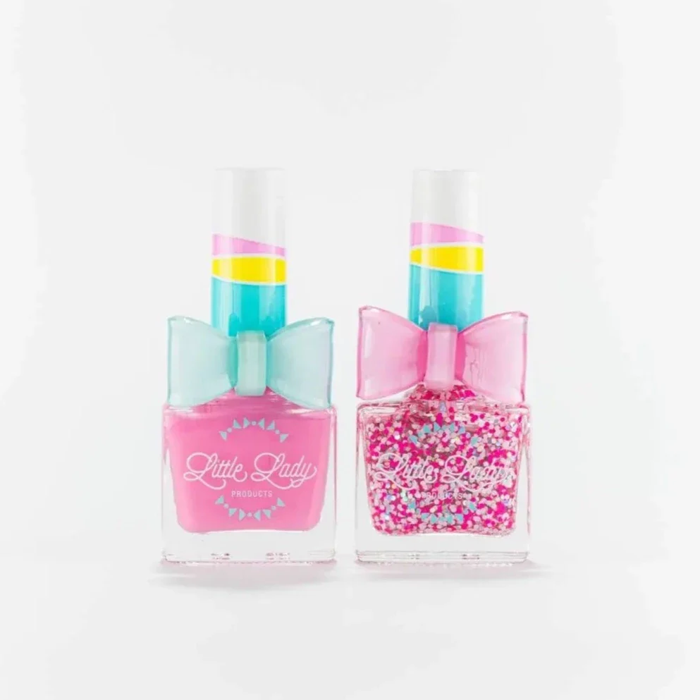 Scented Nail Polish - Bubblegum Unicorn Duo by Little Lady Products - Image 2