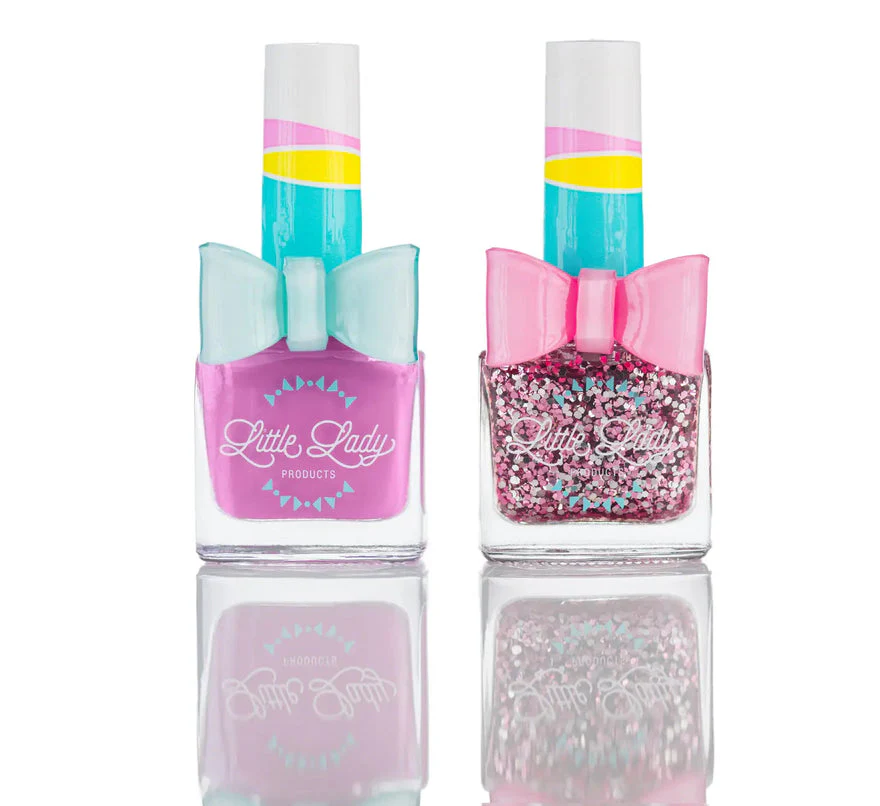Scented Nail Polish - Butterfly Melon Duo by Little Lady Products - Image 2