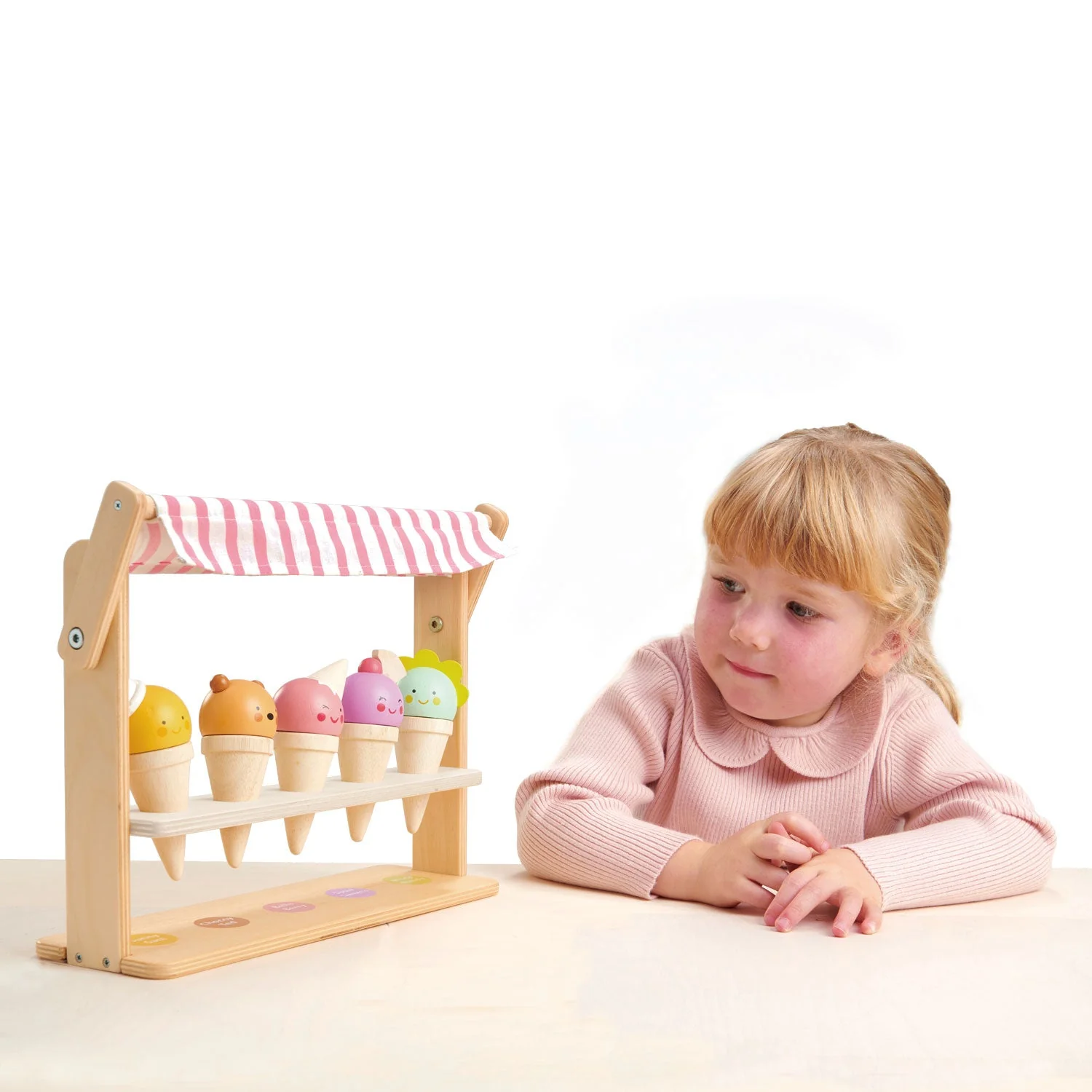 Scoops and Smiles Wooden Toy Set by Tender Leaf Toys - Image 2