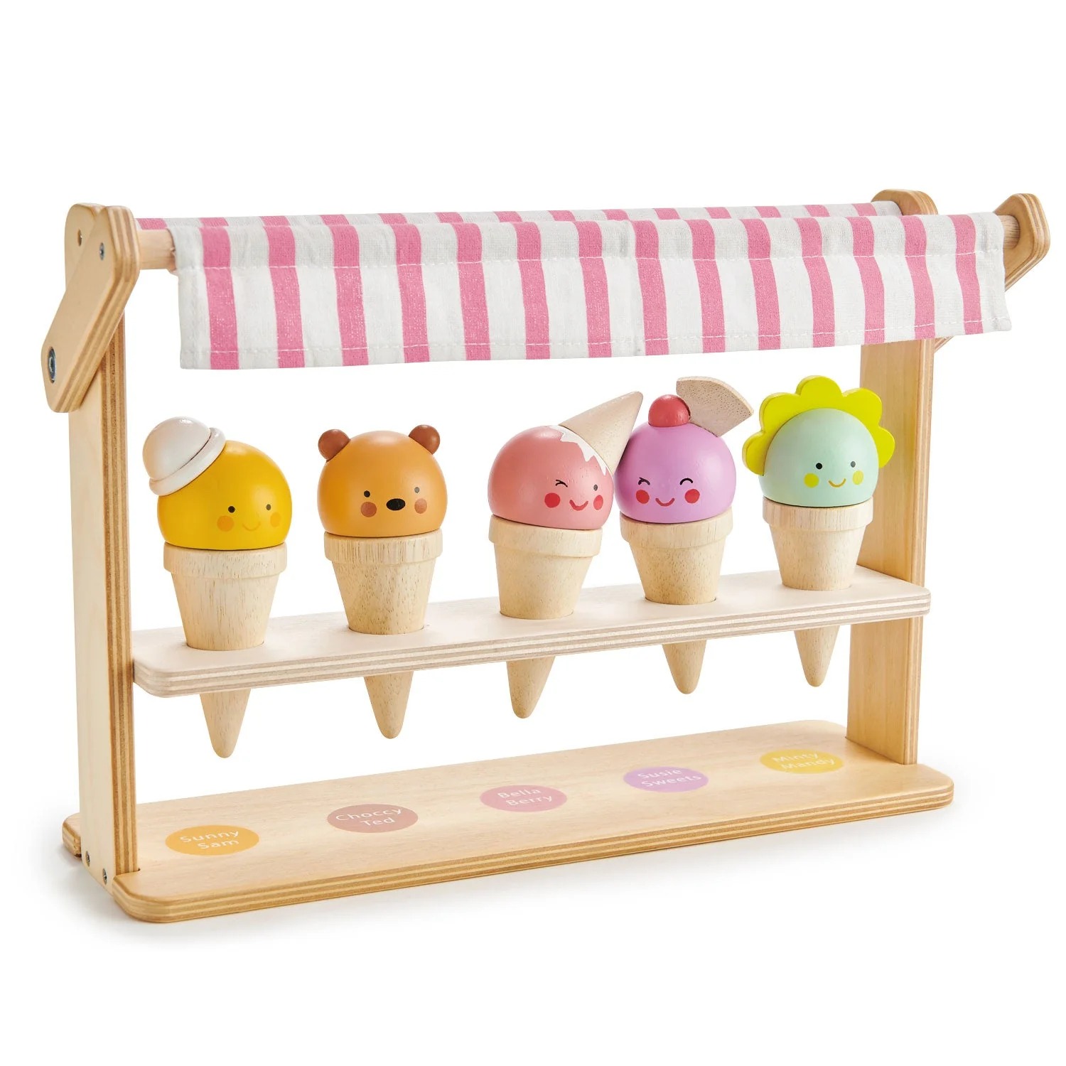 Scoops and Smiles Wooden Toy Set by Tender Leaf Toys - Image 4