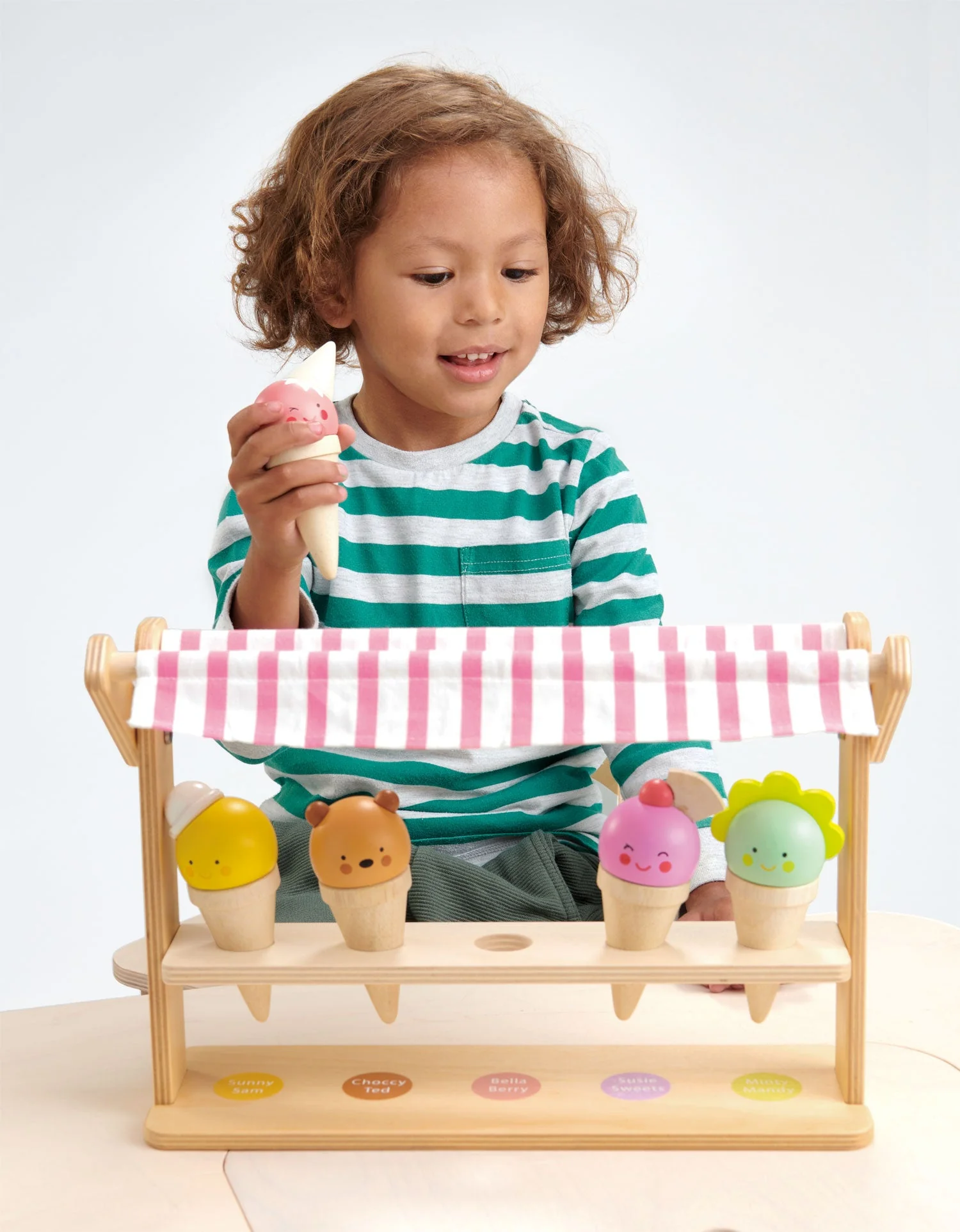Scoops and Smiles Wooden Toy Set by Tender Leaf Toys - Image 5