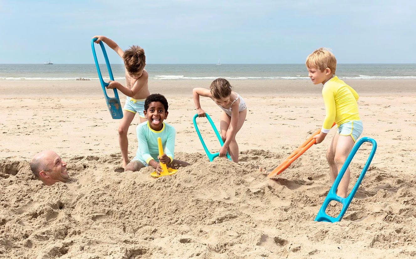 Scoppi Sand Shovel - Vintage Lagoon by Quut Toys - Image 3