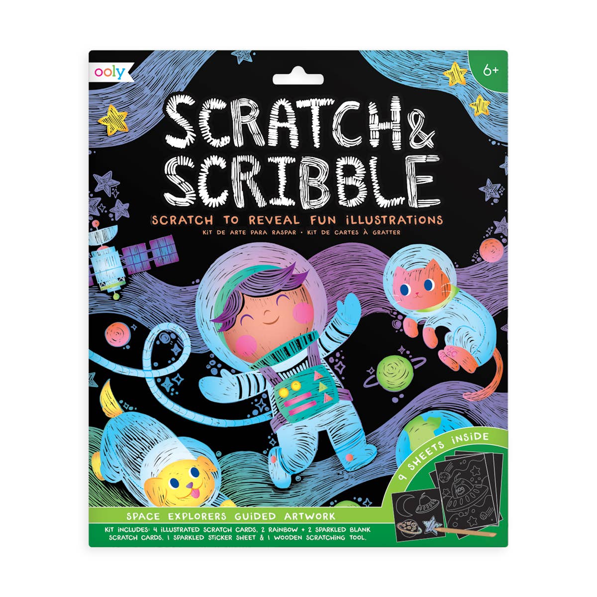 Scratch & Scribble - Outer Space Explorers by OOLY