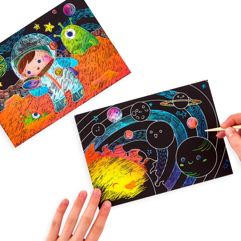 Scratch & Scribble - Outer Space Explorers by OOLY - Image 2