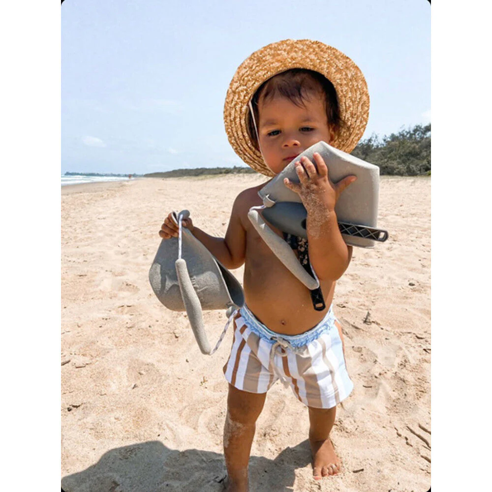 Scrunch Beach Bucket - Duck Egg Blue by DAM - Image 11
