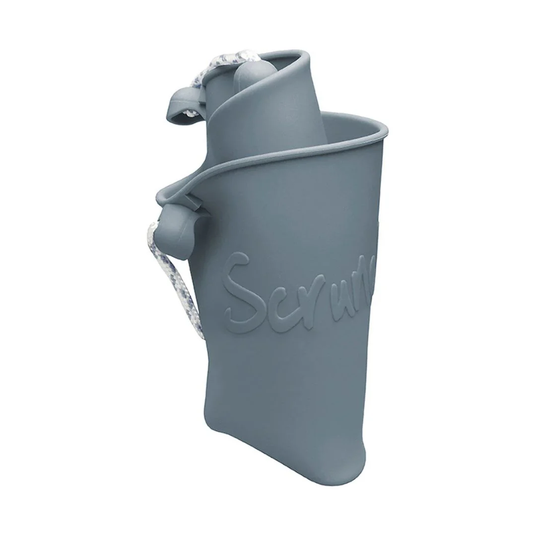 Scrunch Beach Bucket - Duck Egg Blue by DAM - Image 2