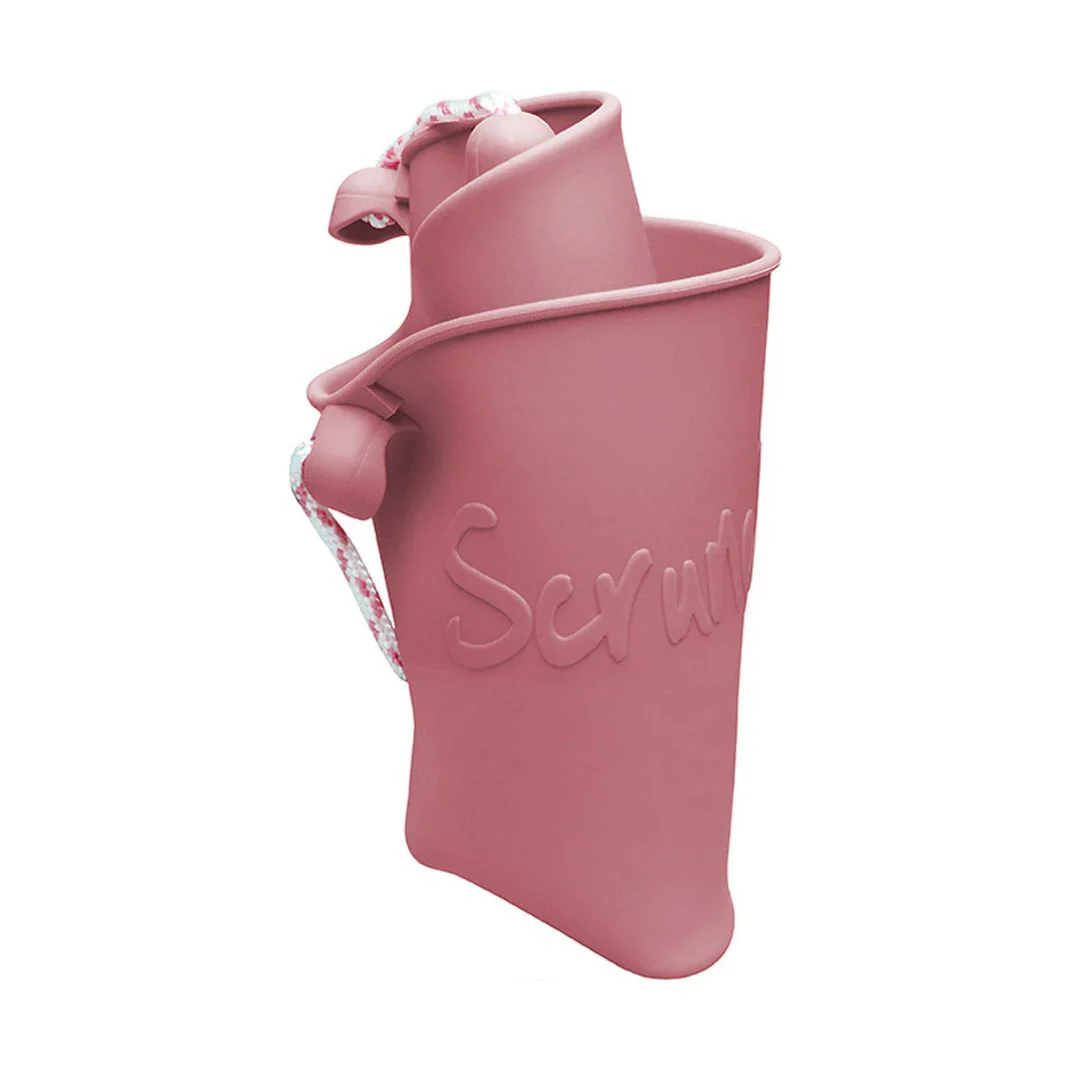 Scrunch Beach Bucket - Dusty Rose by DAM - Image 2