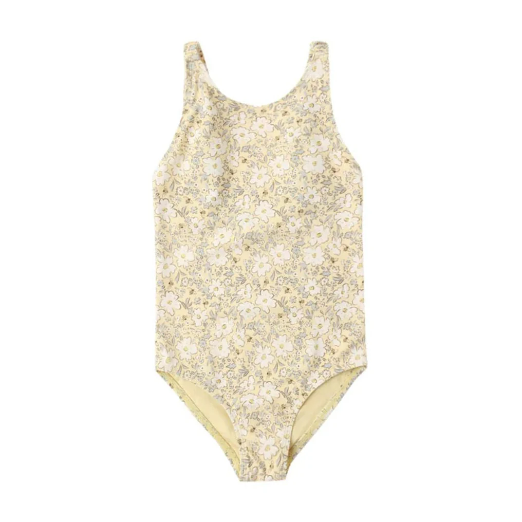 Scrunch One-Piece - Lemon Meadow by Rylee + Cru