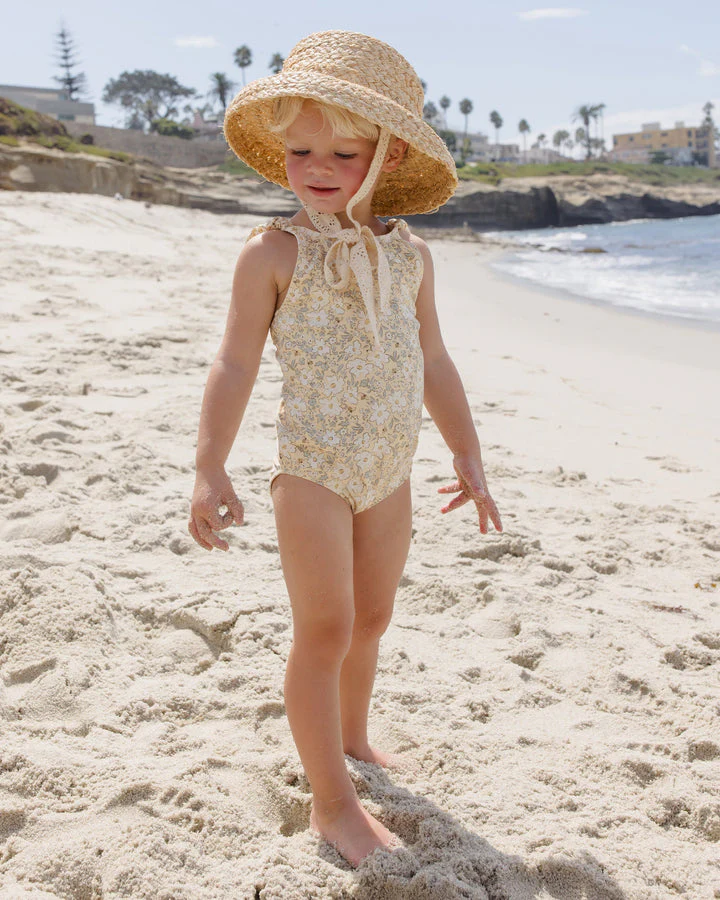 Scrunch One-Piece - Lemon Meadow by Rylee + Cru - Image 2