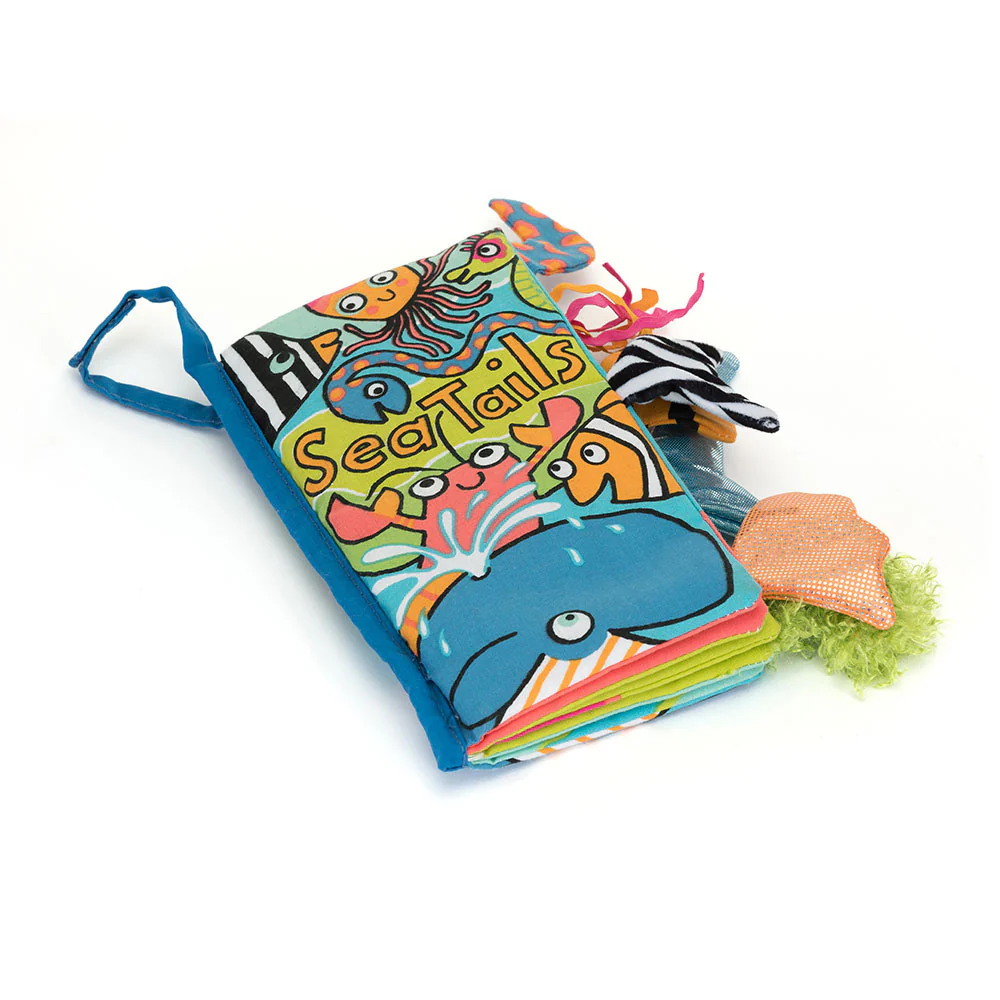 Sea Tails - Crinkly Fabric Book by Jellycat - Image 3