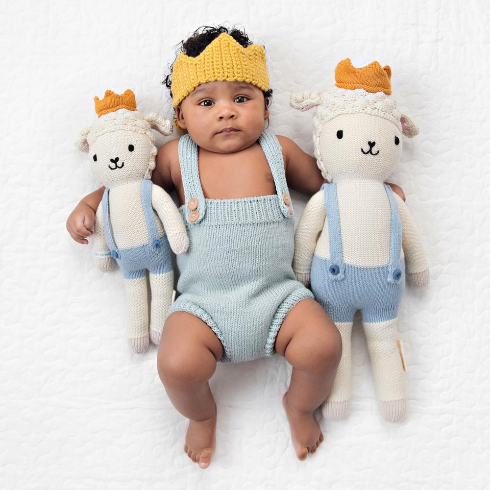 Sebastian the Lamb by Cuddle + Kind - Image 3