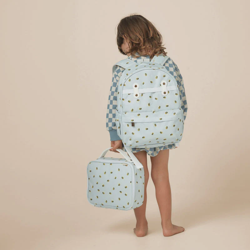 See-ya Lunch Bag - Blue Bee by Dinkum Dolls - Image 2