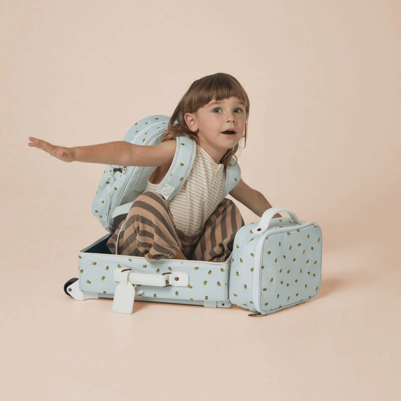 See-ya Lunch Bag - Blue Bee by Dinkum Dolls - Image 4