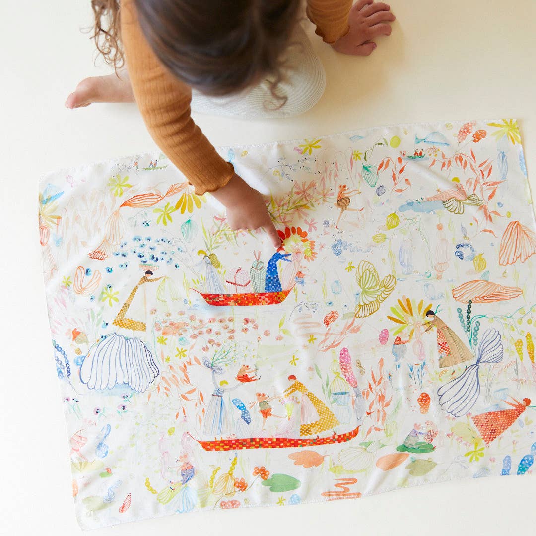 Seek & Find Playsilk - Garden in the Sea by Sarah's Silks - Image 2